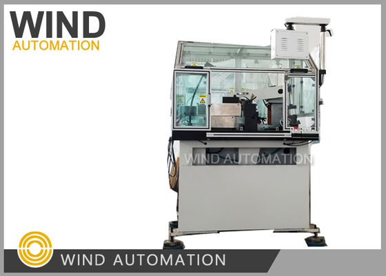 2.5Kw Armature Commutator Rotor Turning Machine One station Belt Press