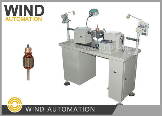 Semi Auto Coil Winding Machine Flyer Winder For Hook Commutator Armature Rotor
