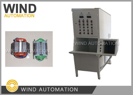 Machine de revêtement en poudre pour le conditionnement des bobines du stator moteur
