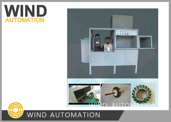 Machine de revêtement par trempage à chaud à l'isolation par résine en poudre Magneto Stator Lit fluidisé