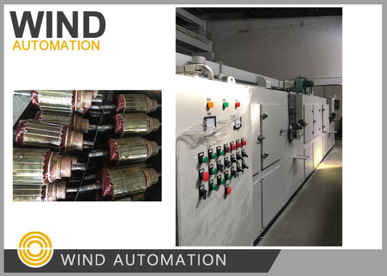 Machine d'isolation automatique à rouleaux d'armature et à imprégnation de vernis de trempage