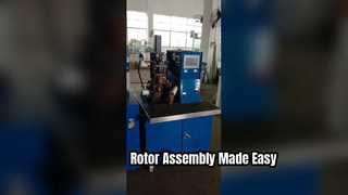 Presse hydraulique pour assemblage de rotor