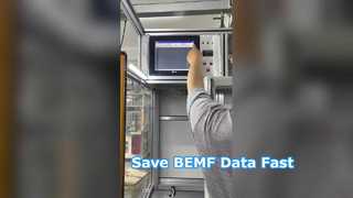 Comment enregistrer les données de test de la station BEMF